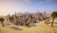 The city of Alsahra on the server of Amberstone, visited in The Amazing Race 9 in a Fast Forward.