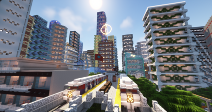 Oparia Downtown at Oparia, by lightshatterz