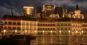 "Kolpino City Light", a screenshot of Kolpino City (7)