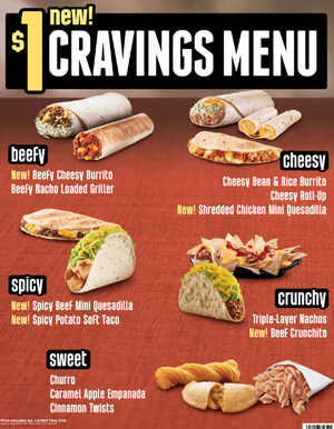 The All-Day Cravings Menu
