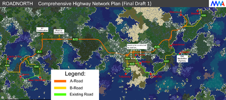Comprehensive plan for RoadNorth highways