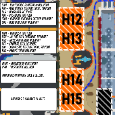 Navigating around the KaloroAir Heli gates 17-9-2020
