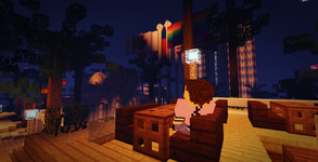 "Midnight Picnic in Central Park", a screenshot of Central City (1)